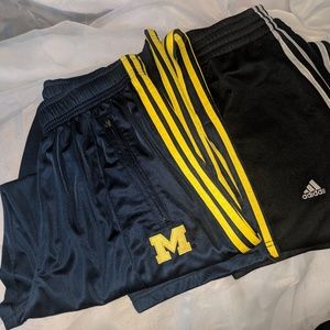 2 Adidas track pants